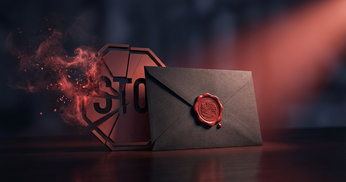 Legal cease and desist letter template for AWDTSG post removal