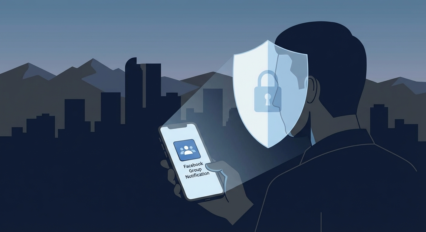 Denver skyline with privacy shield representing AWDTSG post removal services