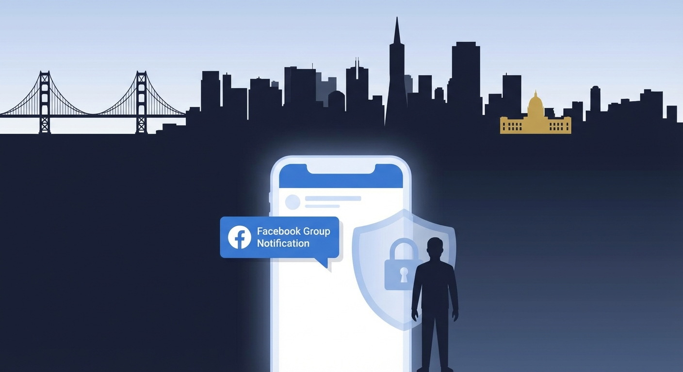 San Francisco skyline with privacy shield representing AWDTSG post removal services